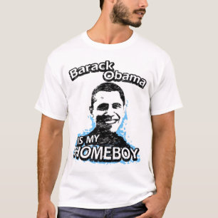 Barack Obama is mijn homeboy T-shirt