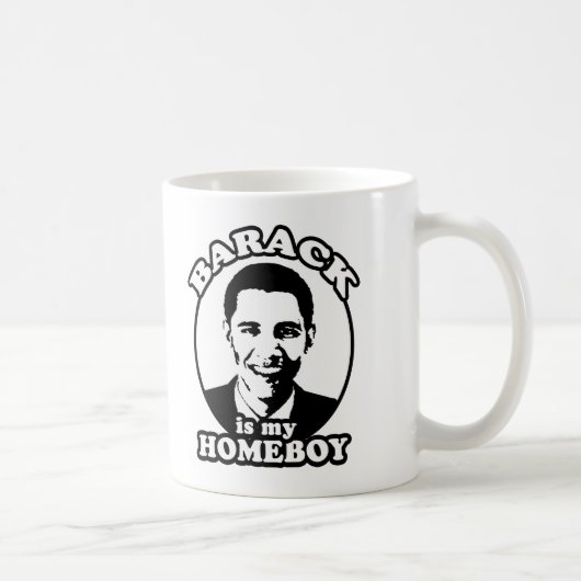 Barack Obama is mijn huisjongen Koffiemok (Rechts)