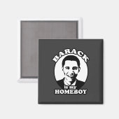 Barack Obama is mijn huisjongen Magneet (Voorkant / Achterkant)