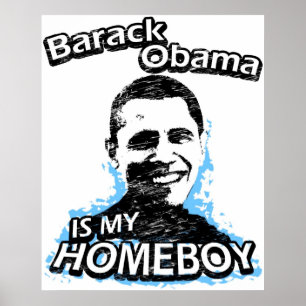 Barack Obama is mijn huisjongen Poster