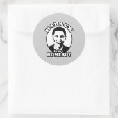 Barack Obama is mijn huisjongen Ronde Sticker (Tas)