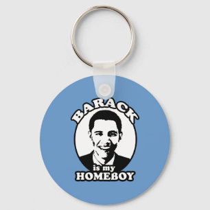 Barack Obama is mijn huisjongen Sleutelhanger