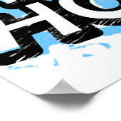 Barack Obama is mijn thuisstad Poster (Hoek)