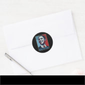 barack obama is nog steeds mijn vriend ronde sticker (Envelop)