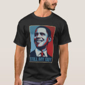barack obama is nog steeds mijn vriend t-shirt (Voorkant)