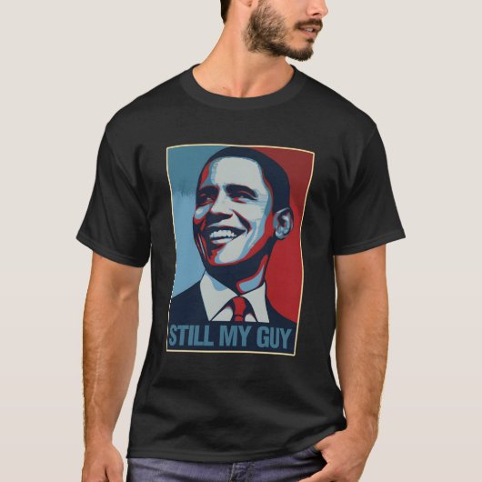 barack obama is nog steeds mijn vriend t-shirt (Voorkant)