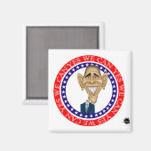 Barack Obama, ja dat kunnen we Magneet (Voorkant / Achterkant)