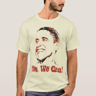 Barack Obama - Ja, dat kunnen we. T-shirt
