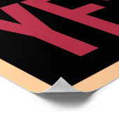 Barack Obama - Ja, we kunnen poster (Hoek)