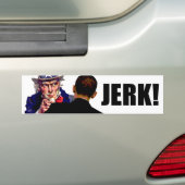 Barack Obama: Jerk Bumpersticker (Op auto)