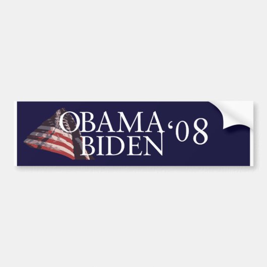 Barack Obama Joe Biden (Obiden) Bumpersticker (Voorkant)