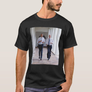 Barack Obama Joe Biden over democratische verkiezi T-shirt