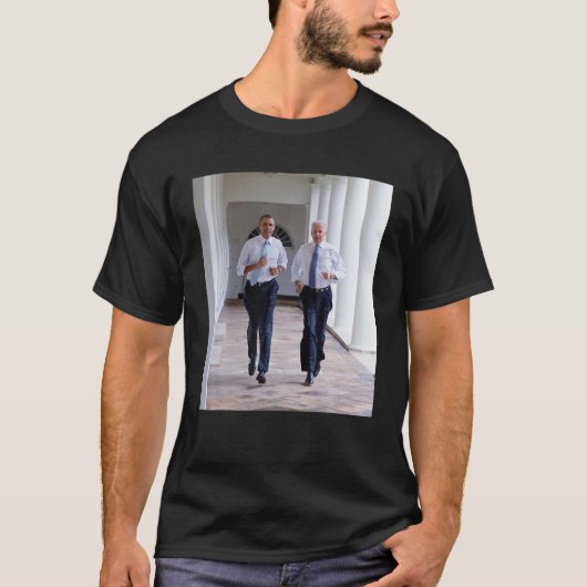Barack Obama Joe Biden over democratische verkiezi T-shirt (Voorkant)