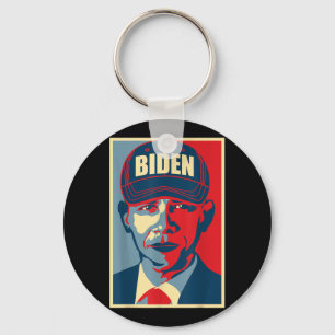 Barack Obama Joe Biden Pet 2020 Verkiezingen VS De Sleutelhanger