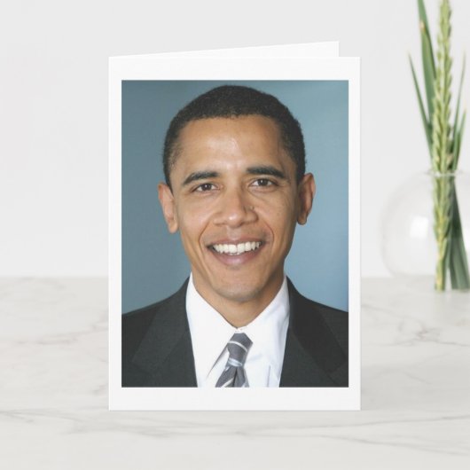 Barack Obama Kaart (Voorkant)