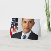 Barack Obama Kaart (Voorkant)