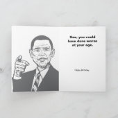 Barack Obama  Kaart (Binnen)