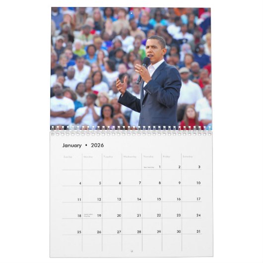 Barack Obama Kalender (Jan 2026)