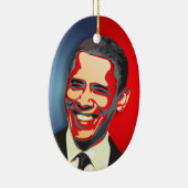 Barack Obama Keramisch Ornament (Rechts)