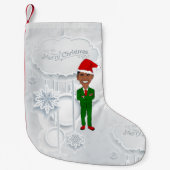 barack obama kerstkous kleine kerstsok (Voorkant)