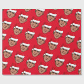 BARACK OBAMA-Kerstmis Cadeaupapier (Vlak)