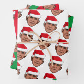 BARACK OBAMA-Kerstmis Inpakpapier Vel (In situ)