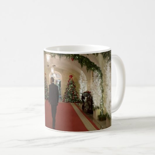 Barack Obama Kerstmis - Mok (Voorkant rechts)