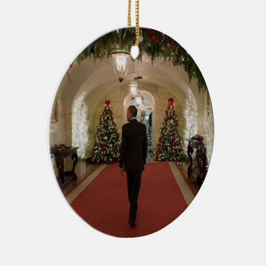 Barack Obama Kerstmis - Ornament (Rechts)