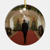 Barack Obama Kerstmis - Ornament (Voorkant)
