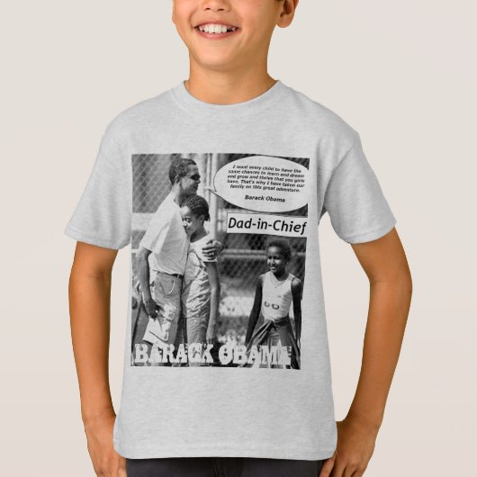 BARACK OBAMA KINDER T-SHIRT (Voorkant)