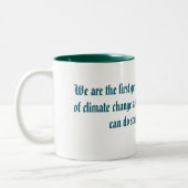 Barack Obama klimaatverandering quote mok (Links)