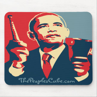 Barack Obama - Koebel: OHP Mousepad Muismat
