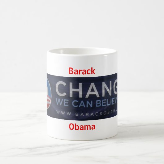 Barack Obama Koffiemok (Center)
