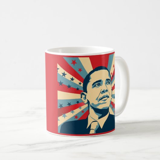 Barack Obama Koffiemok (Voorkant rechts)