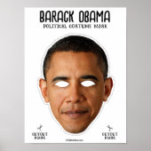 Barack Obama kostuummasker Poster (Voorkant)