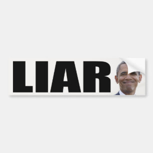 Barack Obama: Liar Bumpersticker