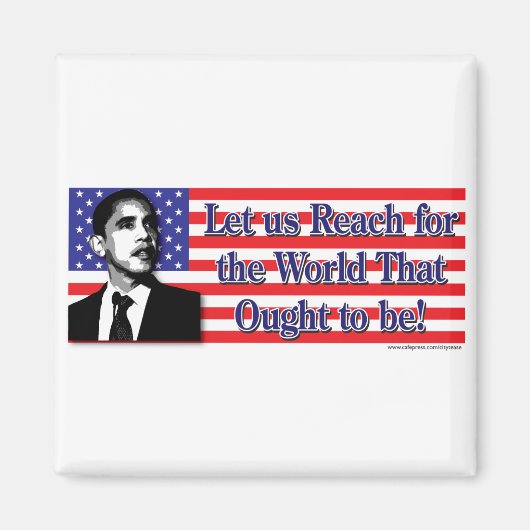 Barack Obama Magneet (Voorkant)