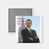 Barack Obama Magneet (Voorkant / Achterkant)