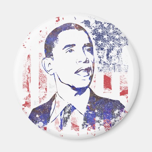 Barack Obama Magneten (Voorkant)