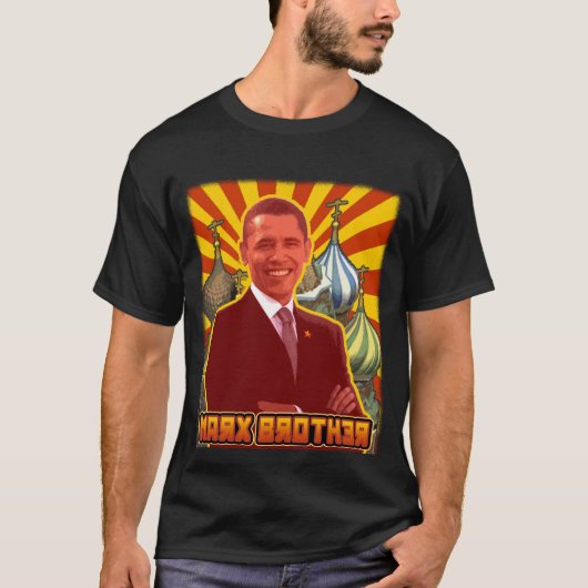 Barack Obama: Marx Brother T-shirt (Voorkant)