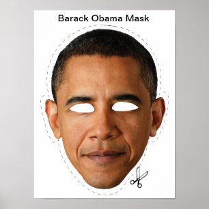 Barack Obama Masker Poster