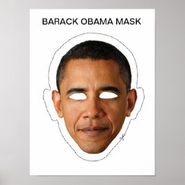 Barack Obama Masker Poster