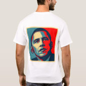Barack Obama (mijn President is) T-shirt (Achterkant)