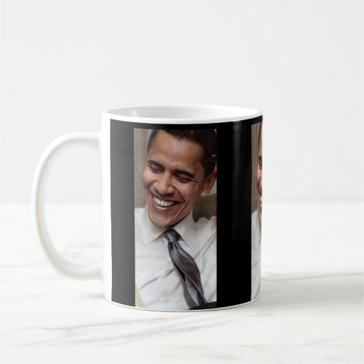 BARACK OBAMA-mok Koffiemok (Links)