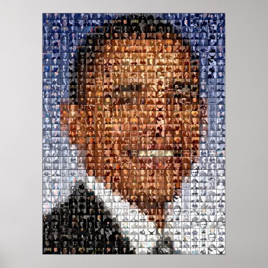 BARACK OBAMA-montage Poster (Voorkant)