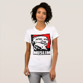 Barack Obama: Moslim! T-shirt (Voorkant volledig)