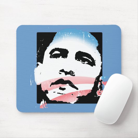 Barack Obama Mousepad Muismat (Met muis)