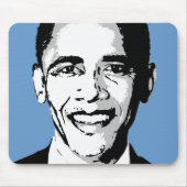 Barack Obama mousepad Muismat (Voorkant)