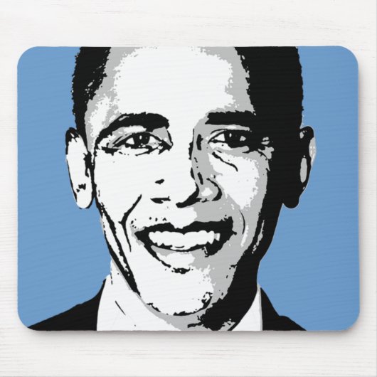 Barack Obama mousepad Muismat (Voorkant)