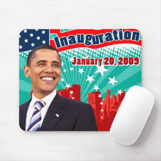 Barack Obama Muismat (Met muis)